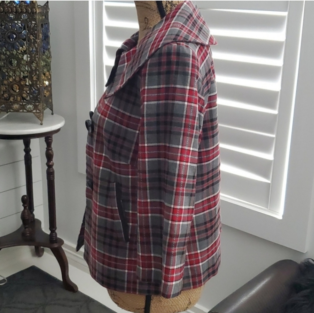 Kim Rogers Plaid Blazer - Picture 2 of 9
